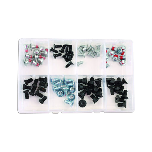Connect Assorted Brake Disc & Drum Fixing Screws M6 - M8, 80pc 34160 Tool Connection - Dynamic Drive