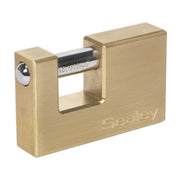 Sealey Brass Shutter Padlock 76mm Sealey - Dynamic Drive
