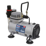 Sealey Mini Air Brush Compressor AB900 Sealey  - Dynamic Drive