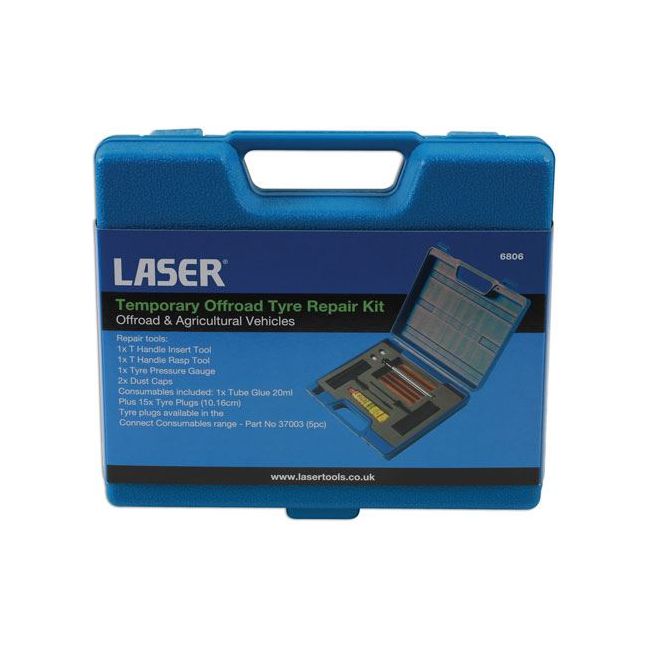 Laser Temporary Off-Road Tyre Repair Kit 6806 Laser - Dynamic Drive