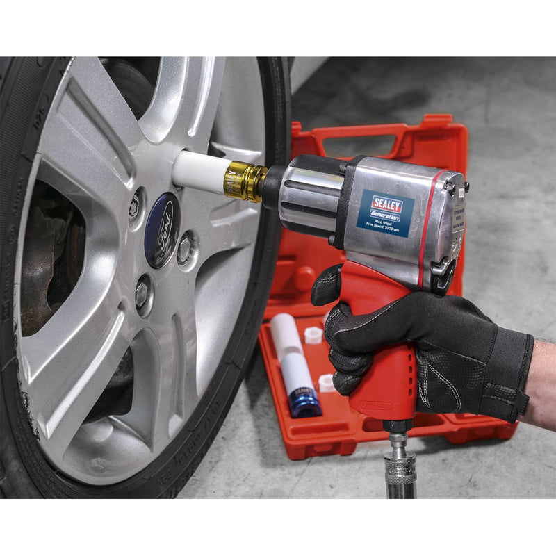 Sealey Air Impact Wrench 1/2"Sq Drive Twin Hammer GSA02 Sealey - Dynamic Drive