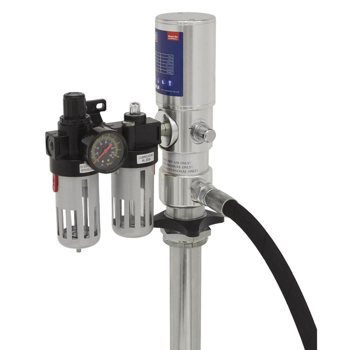 Sealey Air Operated Oil Dispensing Pump Station AK4560D Sealey - Dynamic Drive