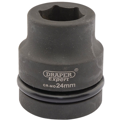Draper Expert HI-TORQ 6 Point Impact Socket, 1" Sq. Dr., 24mm 05105 Draper - Dynamic Drive