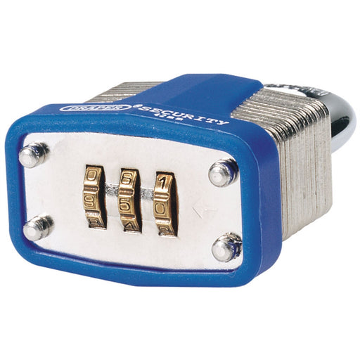 Draper Resettable Combination Padlock, 40mm 64157 Draper - Dynamic Drive