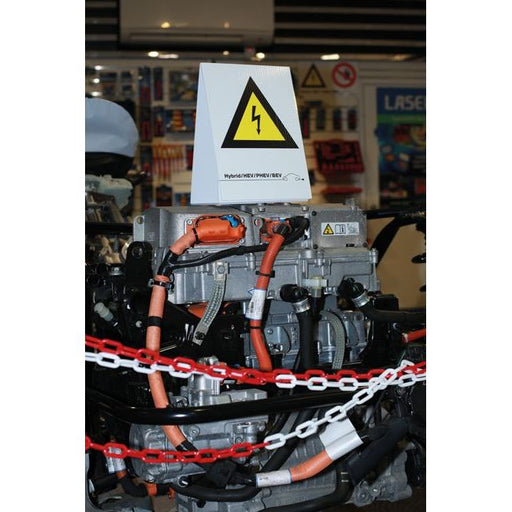 Laser High Voltage Sign (Double Sided) 7574 Laser - Dynamic Drive
