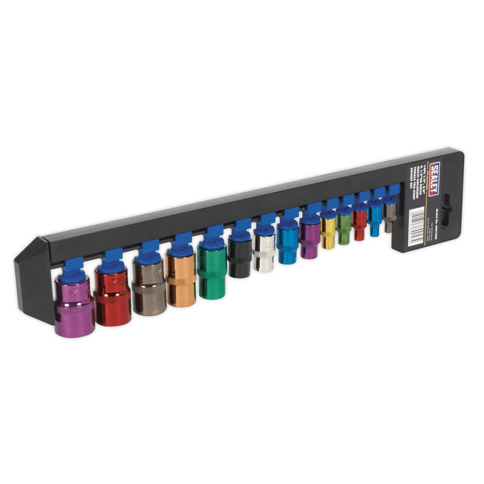 Sealey Trx-Star* Socket Set 14Pc 1/4Inch, 3/8Inch & 1/2Inchsq Driv Sealey - Dynamic Drive
