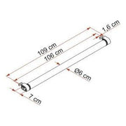 Fiamma Roller Roof Rail 06876-01- Fiamma - Dynamic Drive