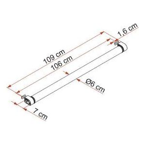 Fiamma Roller Roof Rail 06876-01- Fiamma - Dynamic Drive