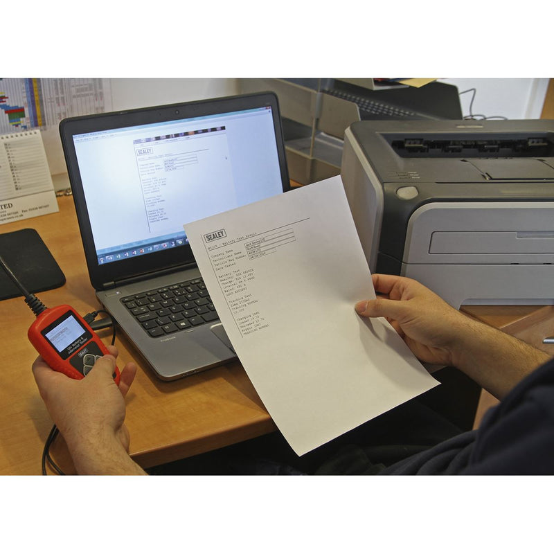 Sealey Digital Battery & Alternator Tester 12V BT105 Sealey - Dynamic Drive