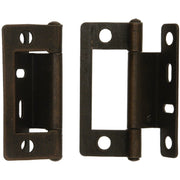 MDS1203 W4 2in flush hinge bronze finish 37826 W4 - Dynamic Drive