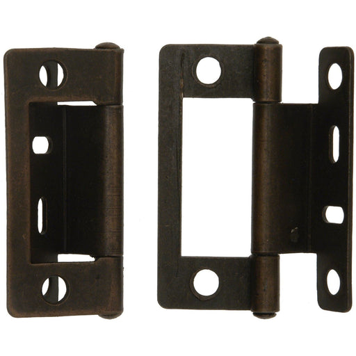 MDS1203 W4 2in flush hinge bronze finish 37826 W4 - Dynamic Drive