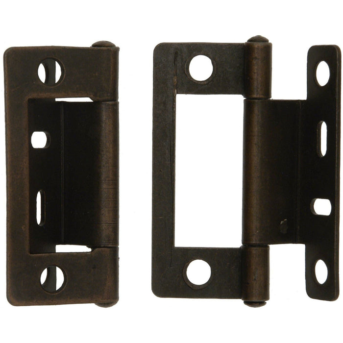 MDS1203 W4 2in flush hinge bronze finish 37826 W4 - Dynamic Drive
