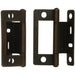 MDS1203 W4 2in flush hinge bronze finish 37826 W4 - Dynamic Drive