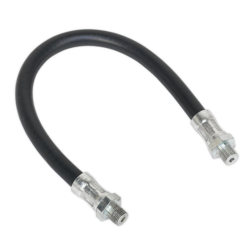 Sealey Rubber Delivery Hose Flexible 300mm 1/8"BSP GGH300 Sealey - Dynamic Drive