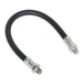 Sealey Rubber Delivery Hose Flexible 300mm 1/8"BSP GGH300 Sealey - Dynamic Drive