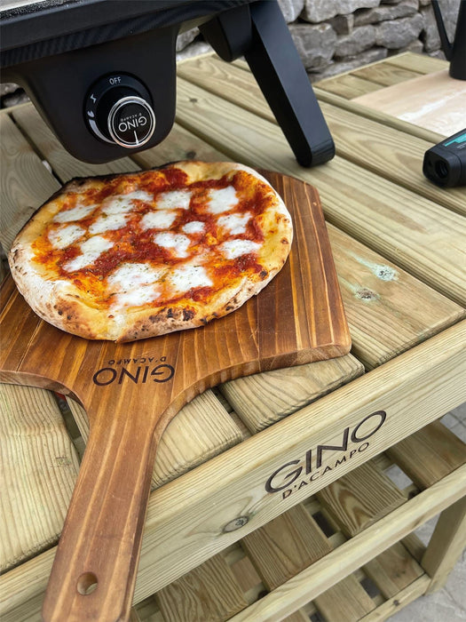Gino Wooden Pizza Oven Table Gino - Dynamic Drive