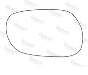 Summit Stick-On Standard Mirror Glass fits Mitsubishi Carisma 95 on RHS Summit - Dynamic Drive