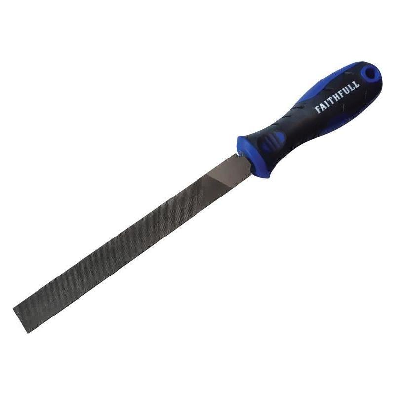 Faithfull Handled Hand Second Cut Engineers File 150mm (6in) Faithfull - Dynamic Drive