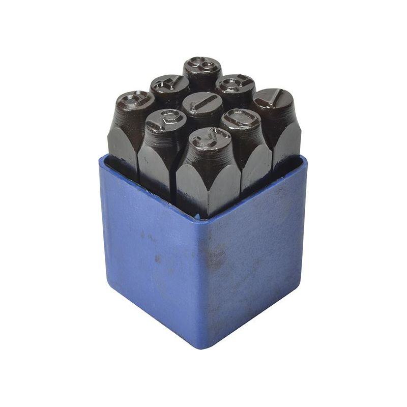 Faithfull Number Punch Set 3mm Faithfull - Dynamic Drive