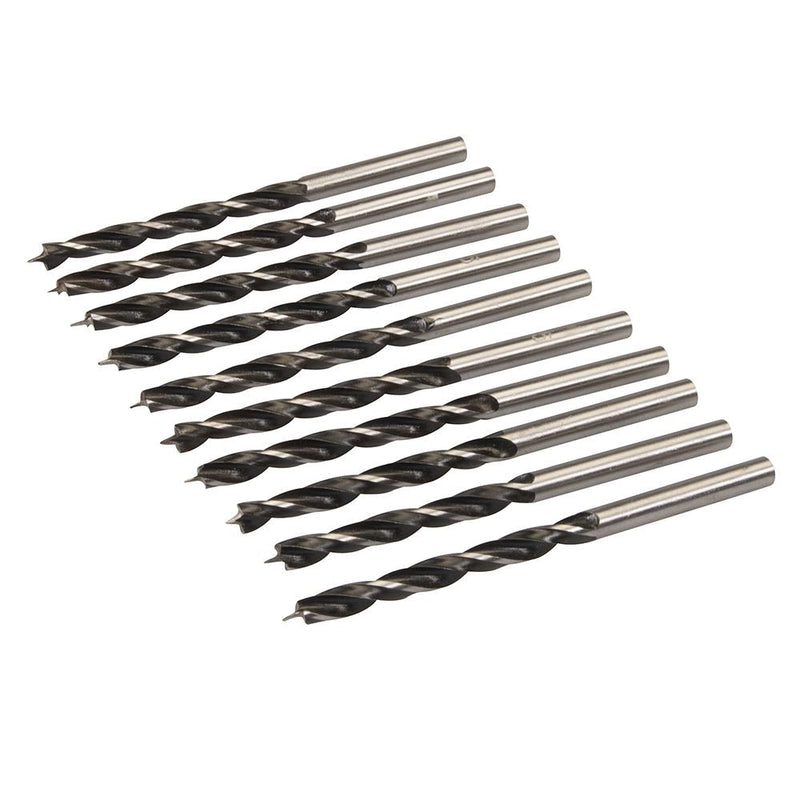 Silverline Lip & Spur Drill Bits 10pk 5mm Silverline - Dynamic Drive