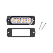 Ring Slimline Amber 4 LED Strobe - RCV2214 Ring Automotive - Dynamic Drive