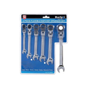 Bluespot Tools Flexible Head Ratchet Set, 6 Piece BlueSpot Tools - Dynamic Drive
