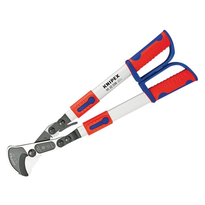 Knipex Ratchet Cable Cutters with Telescopic Handles 570-770mm Knipex - Dynamic Drive