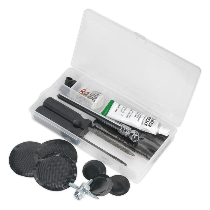 Sealey Temporary Puncture Repair & Service Kit TST09 Sealey - Dynamic Drive