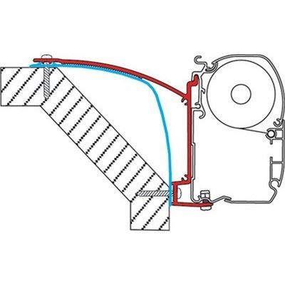 98655-467 KIT LAIKA ECOVIP 2007 Fiamma  - Dynamic Drive