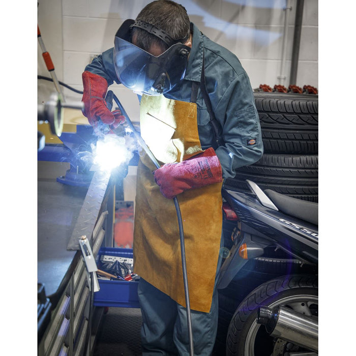 Sealey Leather Welding Apron Heavy-Duty SSP146 Sealey - Dynamic Drive