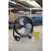 Draper 110V Drum Fan, 24"/610mm, 125W 03365 Draper - Dynamic Drive