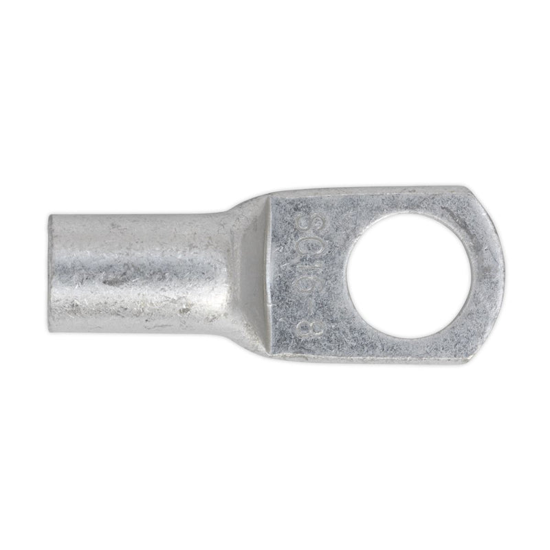 Sealey Copper Lug Terminal 16mmï x 8mm Pack of 10 LT168 Sealey - Dynamic Drive