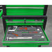 Sealey Easy Peel Shadow Foam Green/Black 1200 x 550 x 30mm SF30G Sealey - Dynamic Drive