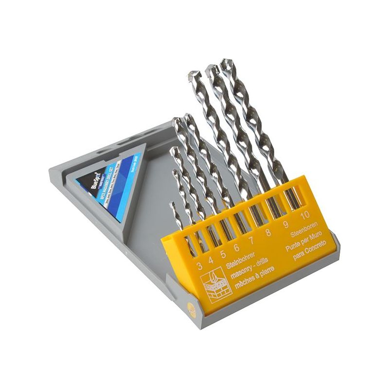 Bluespot Tools Masonry Drill Set, 8 Piece BlueSpot Tools - Dynamic Drive