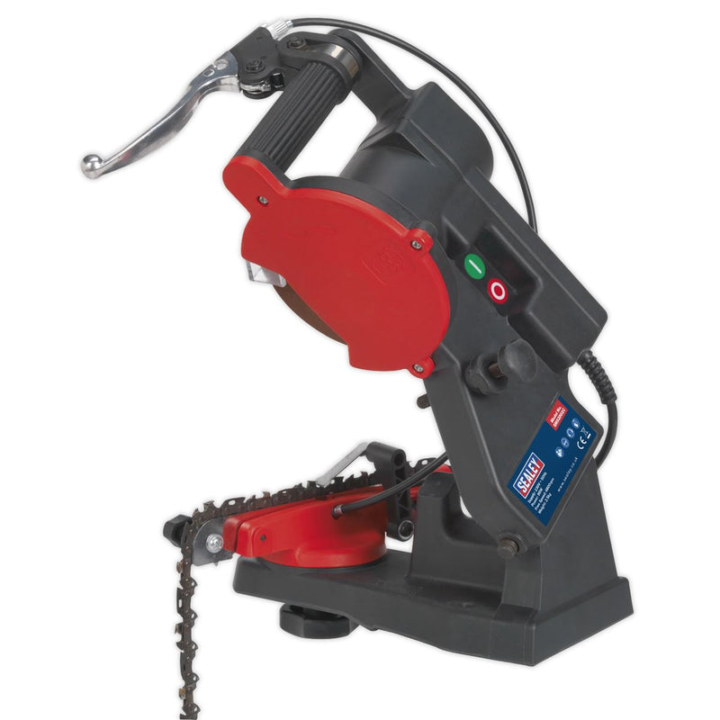 Sealey Chainsaw Blade Sharpener Quick Locating 85W SMS2002C Sealey - Dynamic Drive
