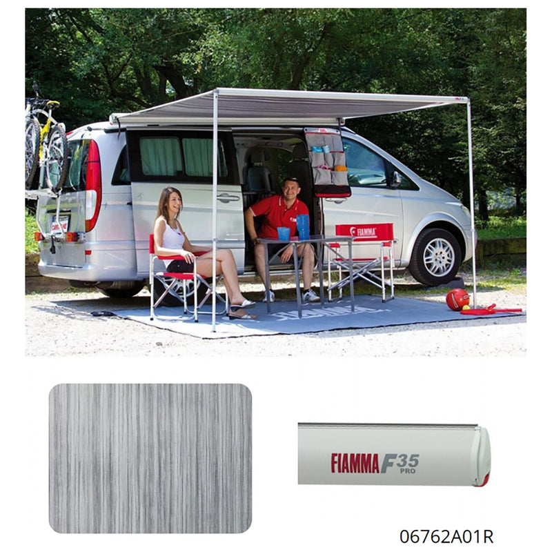 Fiamma F35 Pro 220cm Awning Sun Canopy Titanium Grey VW Transporter T5 2003-2015 Fiamma  - Dynamic Drive