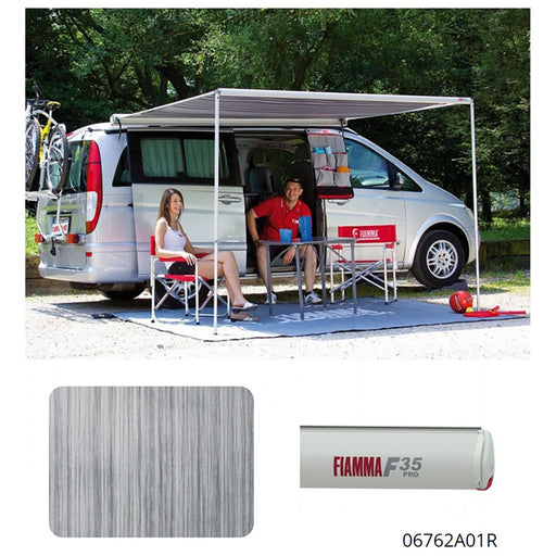 Fiamma F35 Pro 220cm Awning Sun Canopy Titanium Grey VW Transporter T5 2003-2015 Fiamma  - Dynamic Drive