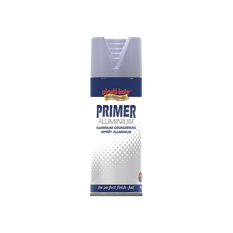 Plastikote Aluminium Primer Spray 400ml PlastiKote - Dynamic Drive