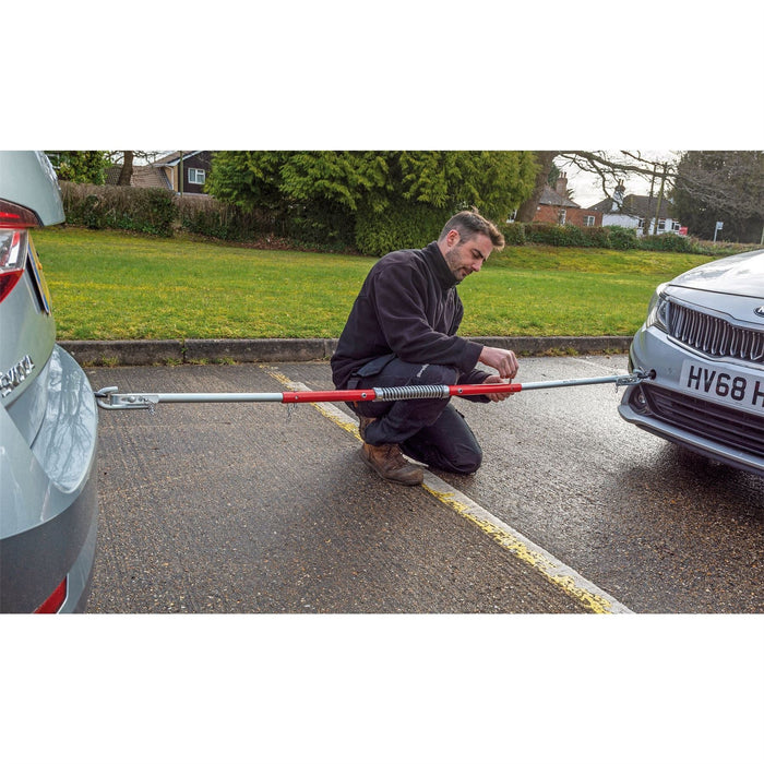 Draper Rigid Towing Brace with Spring Damper, 2000kg 99653 Draper - Dynamic Drive