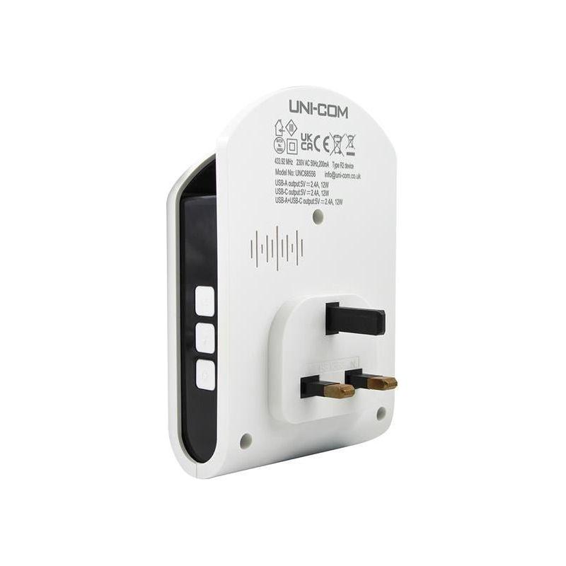Uni-Com Plug-in Door Chime with USB Charger Uni-Com - Dynamic Drive