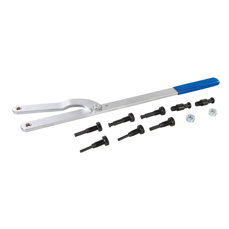 Silverline Universal Pulley Holder & Fan Clutch Set 11pce 6 - 16mm Silverline - Dynamic Drive