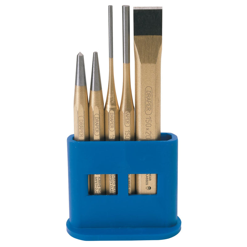 Draper Chisel and Punch Set (5 Piece) 13042 Draper - Dynamic Drive