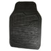Streetwize SWCM125 Adonia 4 piece Rubber Mat Set with "Metallic" Red Heel Pad Steetwize  - Dynamic Drive