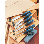 Draper Soft Grip Wood Chisel Kit, 140mm (8 Piece) 88605 Draper - Dynamic Drive