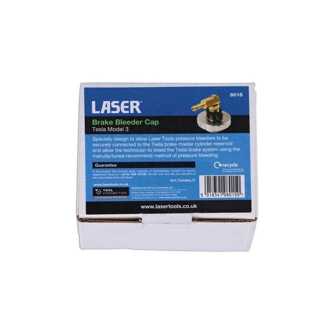 Laser Brake Bleeder Cap - for Tesla Model 3 8015 Laser - Dynamic Drive
