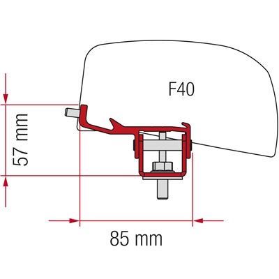 98655Z041 KIT NV350 Fiamma  - Dynamic Drive