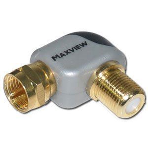 Maxview Angled F Connector Gold MXR0073M Maxview - Dynamic Drive