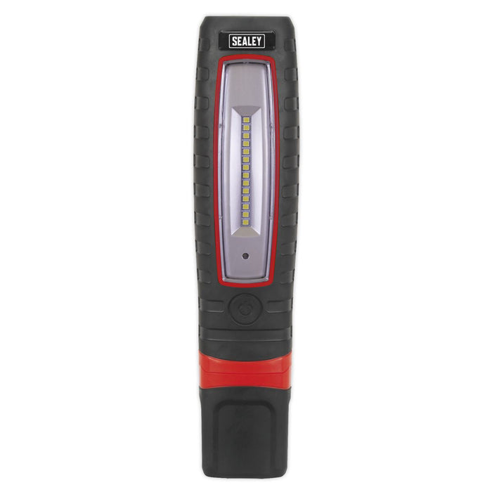Sealey LED360 Cordless 360° 3W LED Rechargeable Inspection Lamp Black Li-ion Sealey  - Dynamic Drive