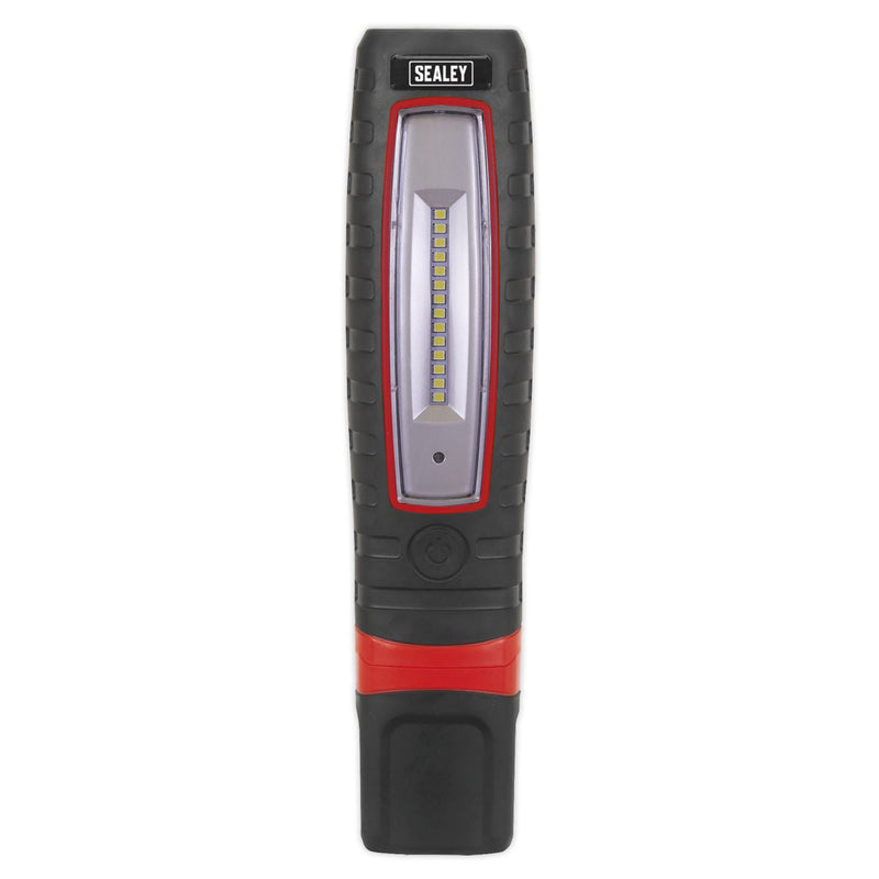 Sealey Rechargeable 360 Inspection Light 14 SMD LED & 3W SMD LED Black Lithium-i Sealey - Dynamic Drive