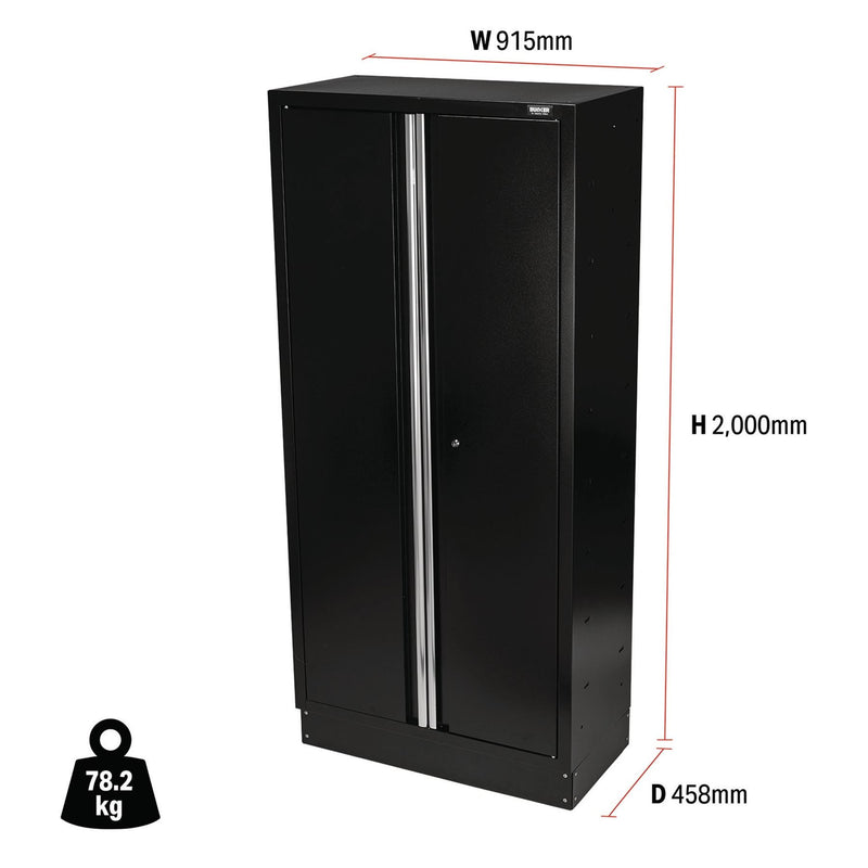 Draper BUNKER Modular Tall Floor Cabinet, 2 Door, 915mm 33166 Draper - Dynamic Drive